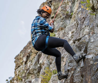 Rock Climbing at Shenandoah National Park